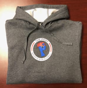 Gray Post Sports Bar & Grill Pullover Hoodie